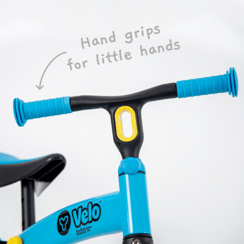 Yvelo Junior Loopfiets Blauw stuur
