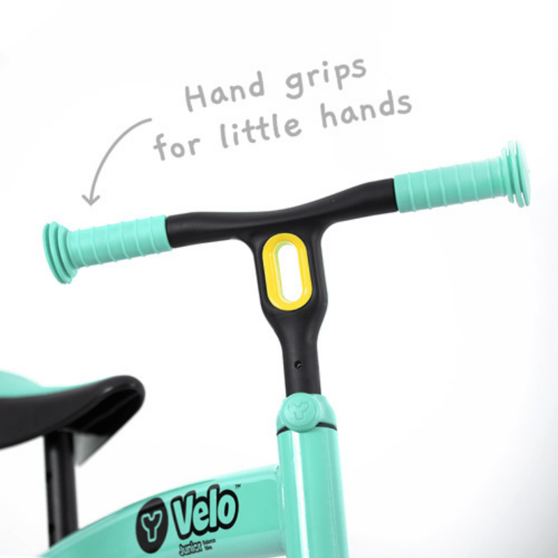 Yvelo Junior loopfiets groen stuur