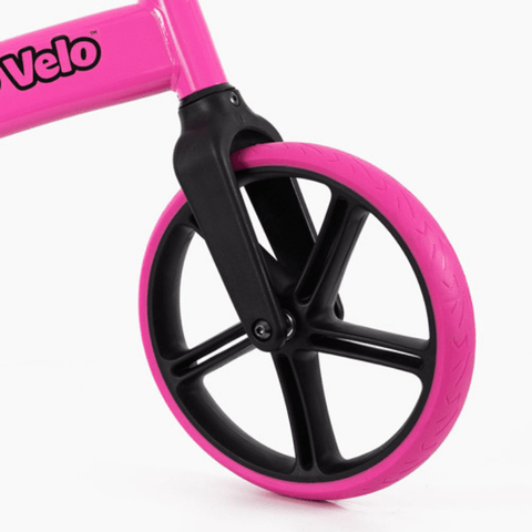 Image of Yvelo Senior Loopfiets Roze wiel