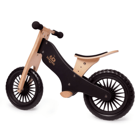 Kinderfeets Classic Zwart Loopfiets
