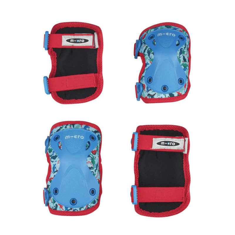 knie en elleboogbeschermers dino