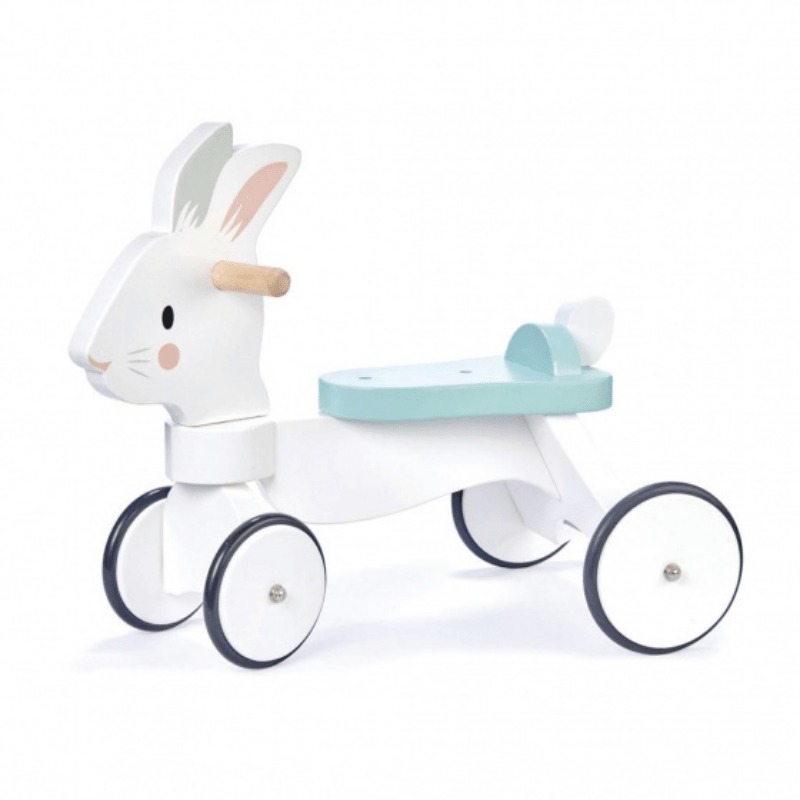 Tender Leaf Toys Loopfiets Junior Wit loopfiets zijkant